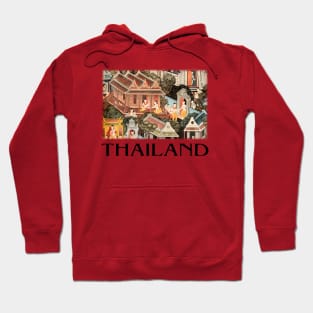 Thailand Historical Culture Illustration Hoodie